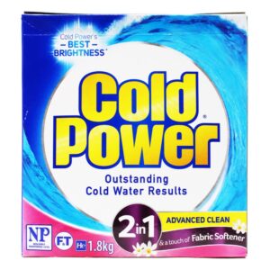 Cold Power 1.8kg Laundry Powder 2-in-1 advanced clean
