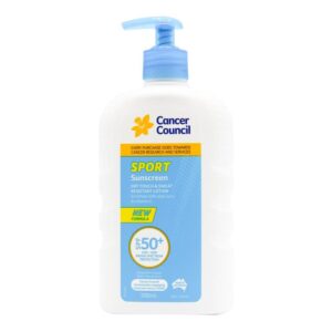 CANCER COUNCIL 500ml SUNSCREEN SPORT SPF 50+ PUMP