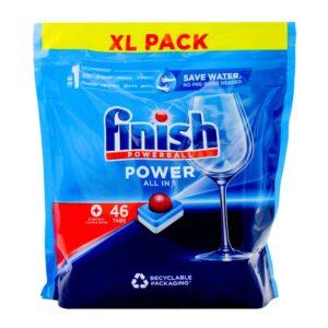 FINISH 46PK POWERBALL DISHWASHING TABLETS POWER ALL IN 1