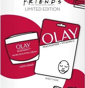 OLAY FRIENDS LIMITED EDITION MOISTURISER & SHEET MASK 50G