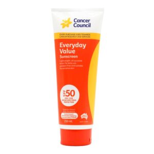 CANCER COUNCIL 250mL EVERYDAY VALUE SUNSCREEN SPF50